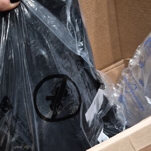 Michael Kors Black  Faux Fur Scarf